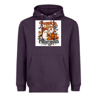 Plum Pumpkin Spice & Potergeist Heavyweight Hoodie - Merry & Macabre