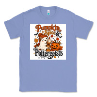 Colony Blue Pumpkin Spice & Potergeist Classic Tee - Merry & Macabre