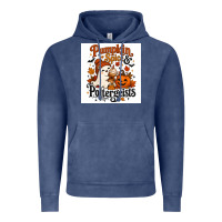 Vintage Denim Pumpkin Spice & Potergeist Vintage Hoodie - Merry & Macabre