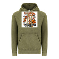 Vintage Olive Pumpkin Spice & Potergeist Vintage Hoodie - Merry & Macabre