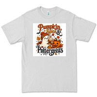Dove Grey Pumpkin Spice & Potergeist Premium Tee - Merry & Macabre