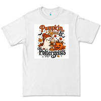 White Pumpkin Spice & Potergeist Premium Tee - Merry & Macabre