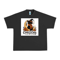 Pigment Black Creep it Cozy Urban Heavy Tee - Merry & Macabre