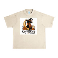 Sandshell Creep it Cozy Urban Heavy Tee - Merry & Macabre
