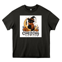 Asphalt Creep it Cozy Heavy Core Tee - Merry & Macabre
