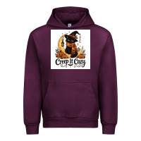 Mauve Wine Creep it Cozy Urban Hoodie - Merry & Macabre