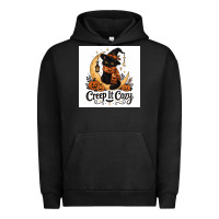 Pigment Black Creep it Cozy Urban Hoodie - Merry & Macabre