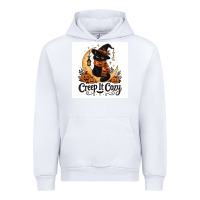 White Creep it Cozy Urban Hoodie - Merry & Macabre