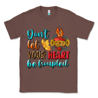 Chestnut Don't Let Your Heart Be Troupled Classic Tee - BundleAndBundleShop