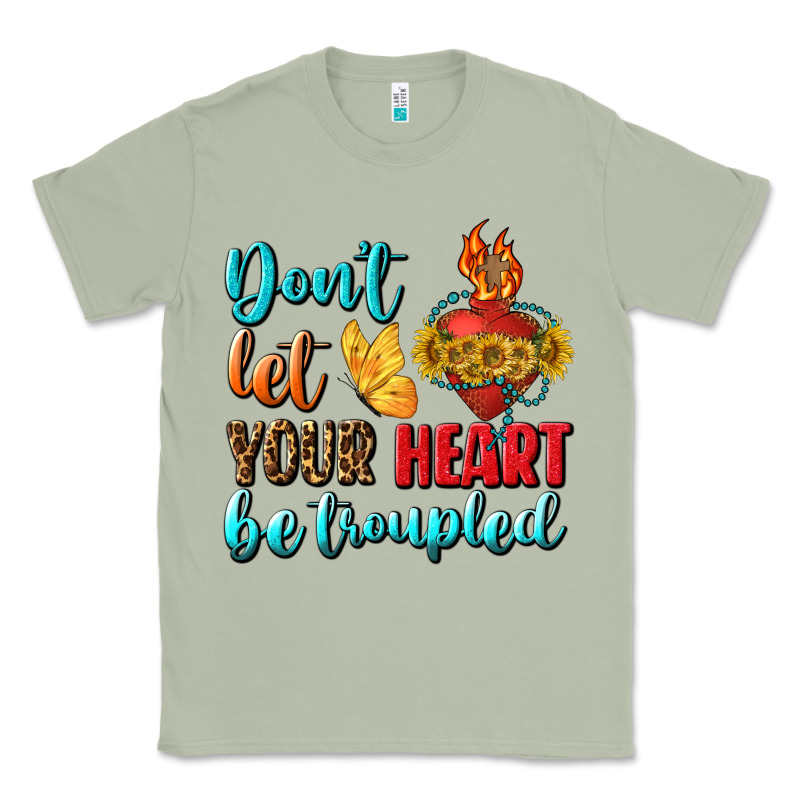 Don't Let Your Heart Be Troupled Classic Tee by BundleAndBundleShop | Teevron