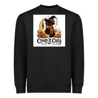 Black Creep it Cozy Heavyweight Sweatshirt - Merry & Macabre