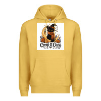 Antique Gold Creep it Cozy Premium Hoodie - Merry & Macabre