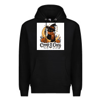 Black Creep it Cozy Premium Hoodie - Merry & Macabre