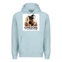 Blue Mist Creep it Cozy Premium Hoodie - Merry & Macabre
