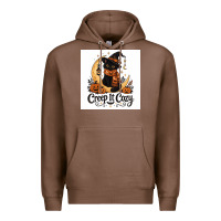 Chestnut Creep it Cozy Premium Hoodie - Merry & Macabre