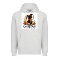 Dove Grey Creep it Cozy Premium Hoodie - Merry & Macabre
