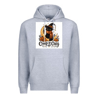 Heather Grey Creep it Cozy Premium Hoodie - Merry & Macabre