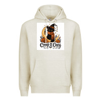 Oatmeal Heather Creep it Cozy Premium Hoodie - Merry & Macabre
