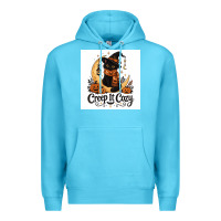 Ocean Blue Creep it Cozy Premium Hoodie - Merry & Macabre