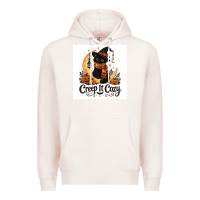 Pale Pink Creep it Cozy Premium Hoodie - Merry & Macabre