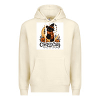 Sandshell Creep it Cozy Premium Hoodie - Merry & Macabre