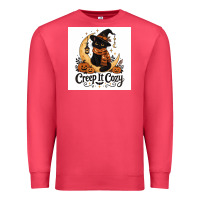 Cardinal Creep it Cozy Premium Sweatshirt - Merry & Macabre