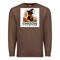 Chestnut Creep it Cozy Premium Sweatshirt - Merry & Macabre