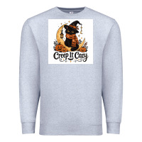 Heather Grey Creep it Cozy Premium Sweatshirt - Merry & Macabre
