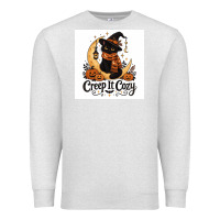 Oatmeal Heather Creep it Cozy Premium Sweatshirt - Merry & Macabre