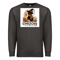 Smoke Creep it Cozy Premium Sweatshirt - Merry & Macabre