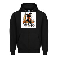 Black Creep it Cozy Zipper Hoodie - Merry & Macabre