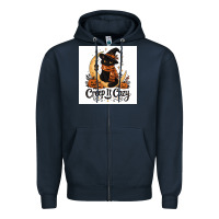 Navy Creep it Cozy Zipper Hoodie - Merry & Macabre