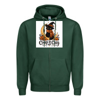 Sports Green Creep it Cozy Zipper Hoodie - Merry & Macabre