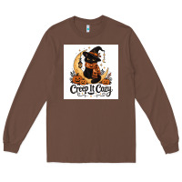 Chestnut Creep it Cozy Long Sleeve Tee - Merry & Macabre