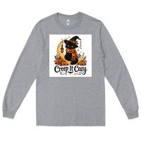 Heather Grey Creep it Cozy Long Sleeve Tee - Merry & Macabre