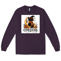 Plum Creep it Cozy Long Sleeve Tee - Merry & Macabre