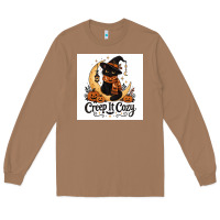 Toasted Coconut Creep it Cozy Long Sleeve Tee - Merry & Macabre