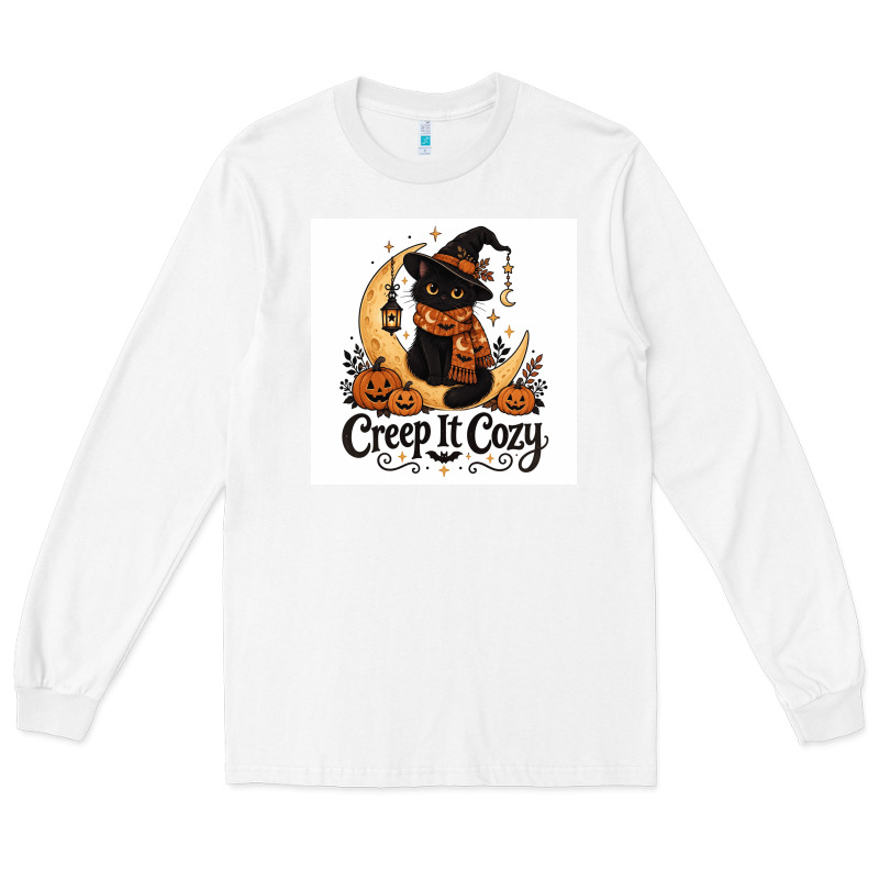 Creep It Cozy Long Sleeve Tee by Merry & Macabre | Teevron