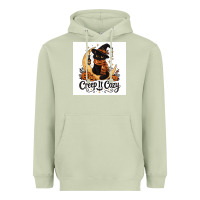 Matcha Creep it Cozy Heavyweight Hoodie - Merry & Macabre