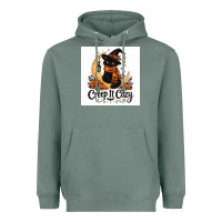 Sage Creep it Cozy Heavyweight Hoodie - Merry & Macabre