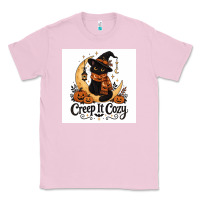 Bubblegum Pink Creep it Cozy Classic Tee - Merry & Macabre