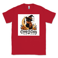 Red Creep it Cozy Classic Tee - Merry & Macabre