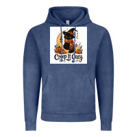 Vintage Denim Creep it Cozy Vintage Hoodie - Merry & Macabre