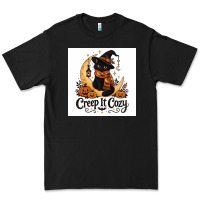 Black Creep it Cozy Premium Tee - Merry & Macabre