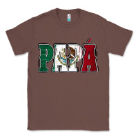 Chestnut Mexican Flag Papá Classic Tee - Jasminsmagicworld