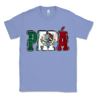 Colony Blue Mexican Flag Papá Classic Tee - Jasminsmagicworld