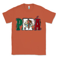Copper Mexican Flag Papá Classic Tee - Jasminsmagicworld