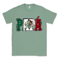 Sage Mexican Flag Papá Classic Tee - Jasminsmagicworld