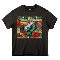 Asphalt flamenco dancer tumbler Heavy Core Tee - BundleAndBundleShop