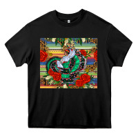 Black flamenco dancer tumbler Heavy Core Tee - BundleAndBundleShop
